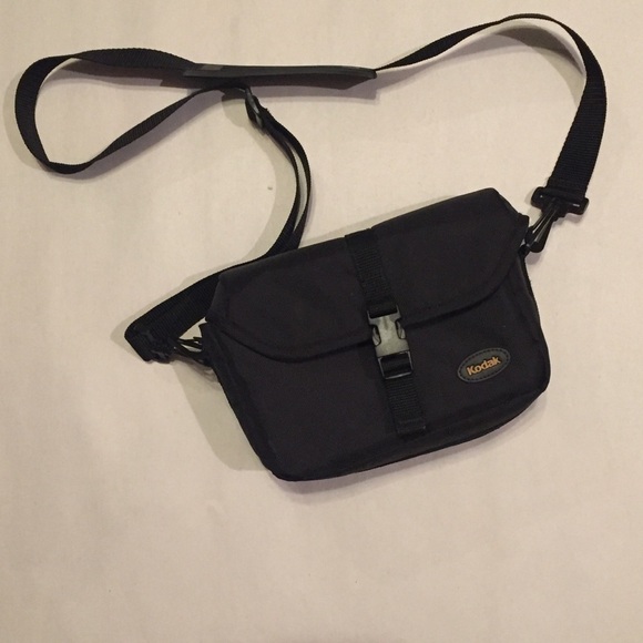 Kodak Camera Crossbody bag black purse - Picture 1 of 15
